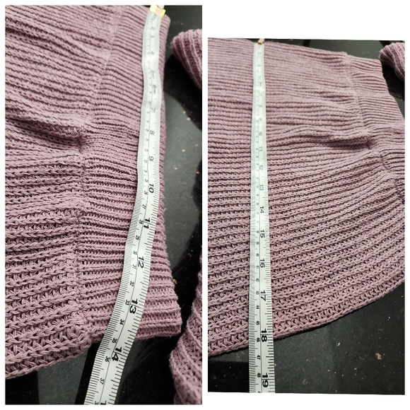 SHEIN Ribbed Turtleneck Sweater and Skirt Set. Pink. Size: Small (4) - Picture 8 of 12